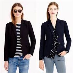 J. Crew Midnight Blue school boy Jacket